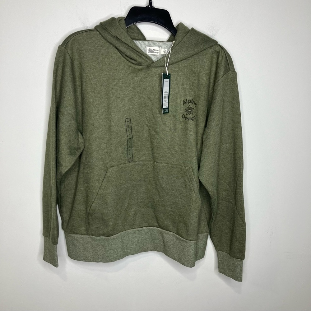 Alpine Design olive green hike hoodie women’s size XL new with tags casual cozy